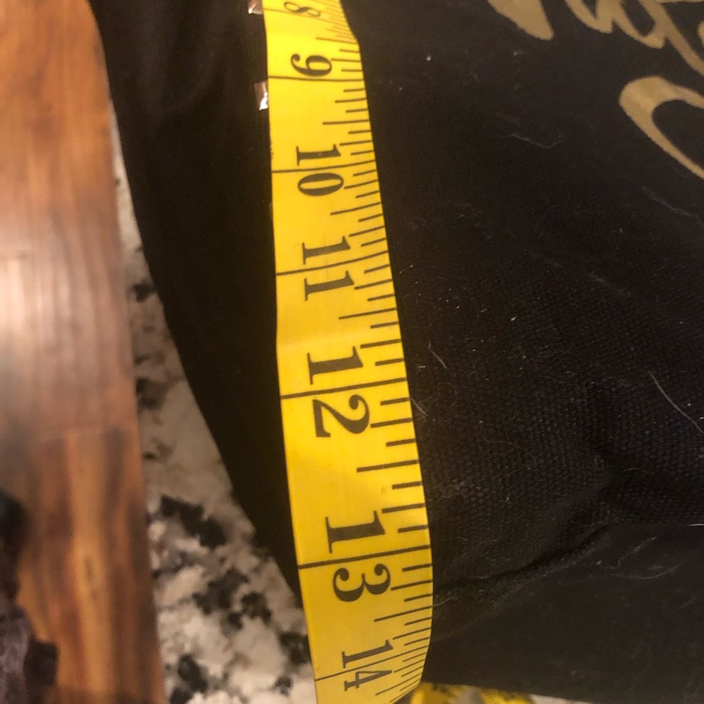 Victoria’s Secret Dubai Large VS black canvas tote - Picture 7 of 10